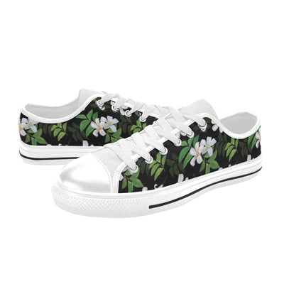 Sampaguita Print Design LKS301 Women's White Low Top Shoes