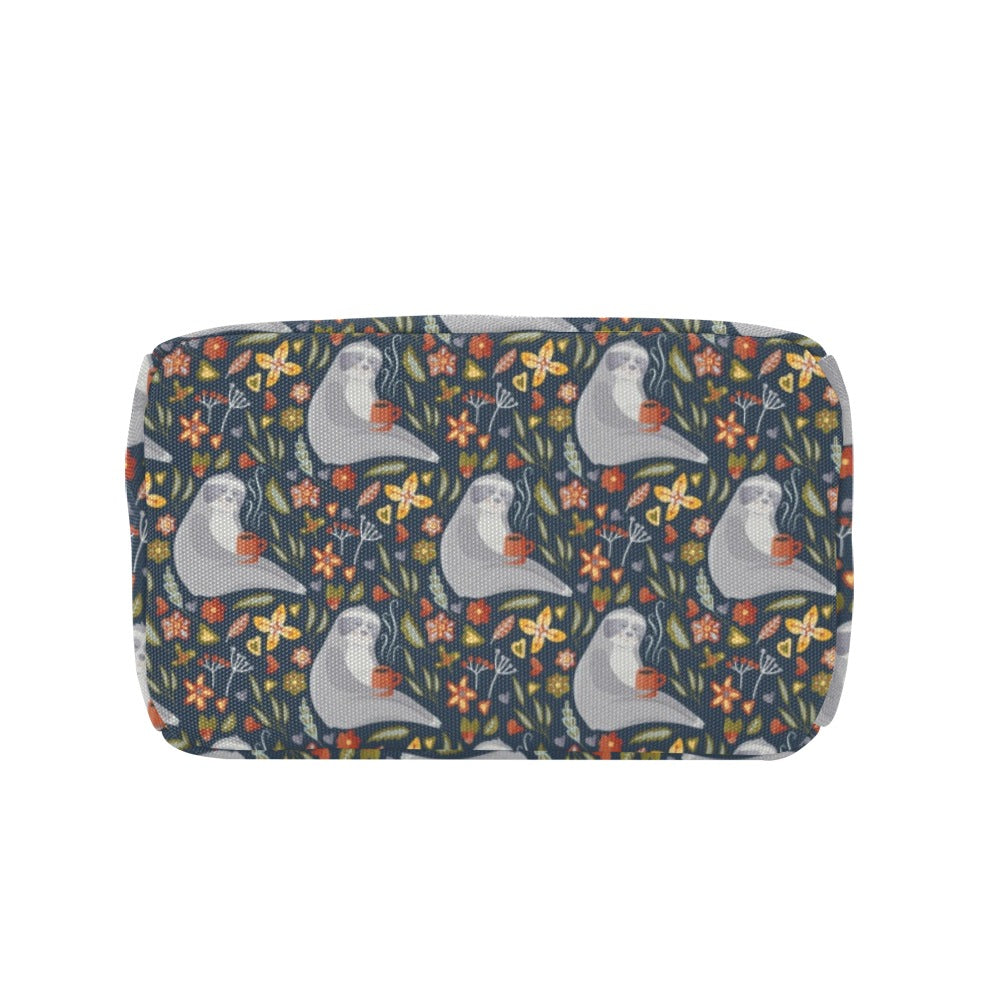 Sloth Print Design LKS303 Insulated Lunch Bag