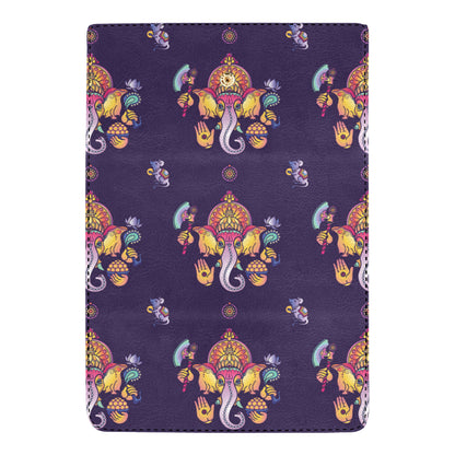 Ganesha Pattern Print Design 04 Women's Trifold Wallet