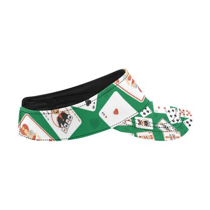 Poker Cards Pattern Print Design A03 Unisex Sun Visor