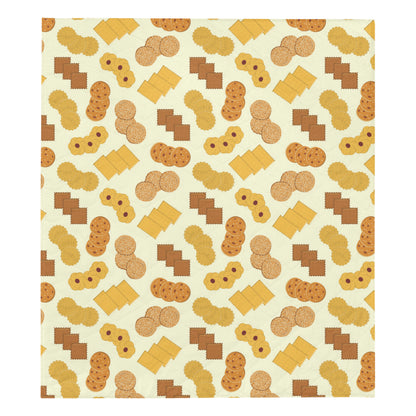Cookie Pattern Print Design 06 Premium Quilt