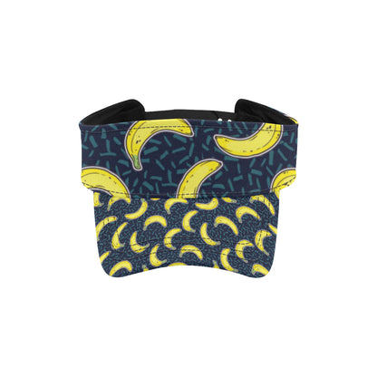 Banana Pattern Print Design BA09 Unisex Sun Visor