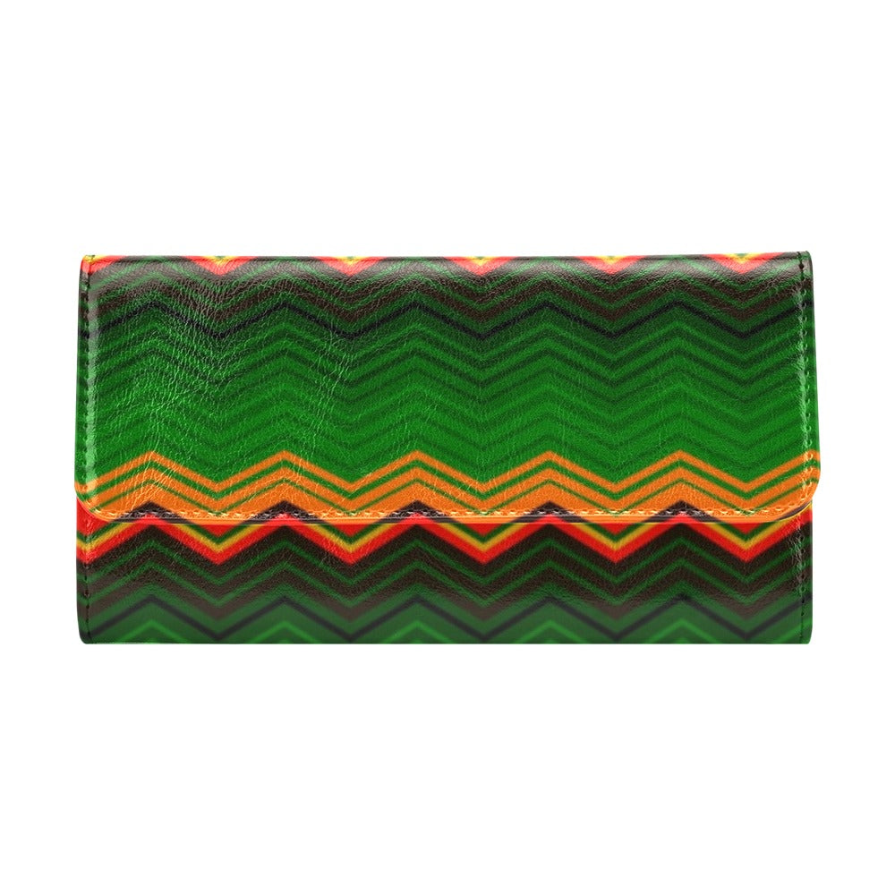 Serape Print Design LKS306 Women's Trifold Wallet