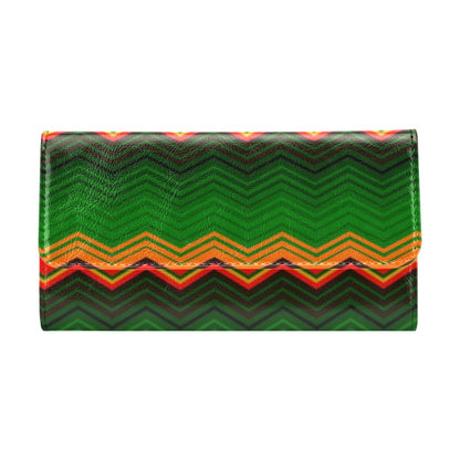 Serape Print Design LKS306 Women's Trifold Wallet