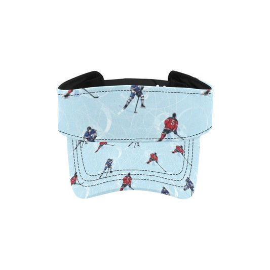 Hockey Player Print Design LKS302 Unisex Sun Visor