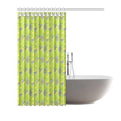 Cantaloupe Pattern Print Design 03 Shower Curtain