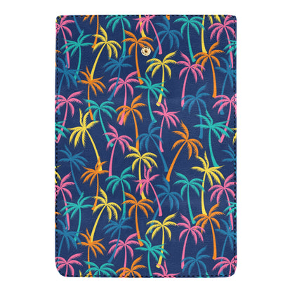 Palm Tree Pattern Print Design PT013 Women's Trifold Wallet