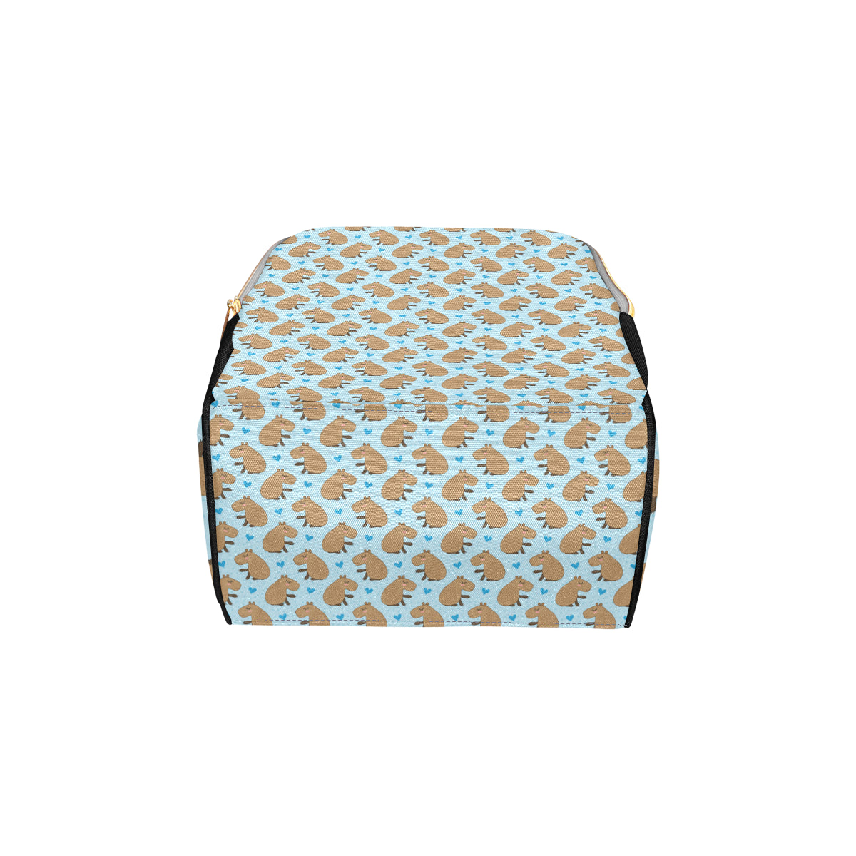 Capybara Pattern Print Design 01 Diaper Bag Backpack
