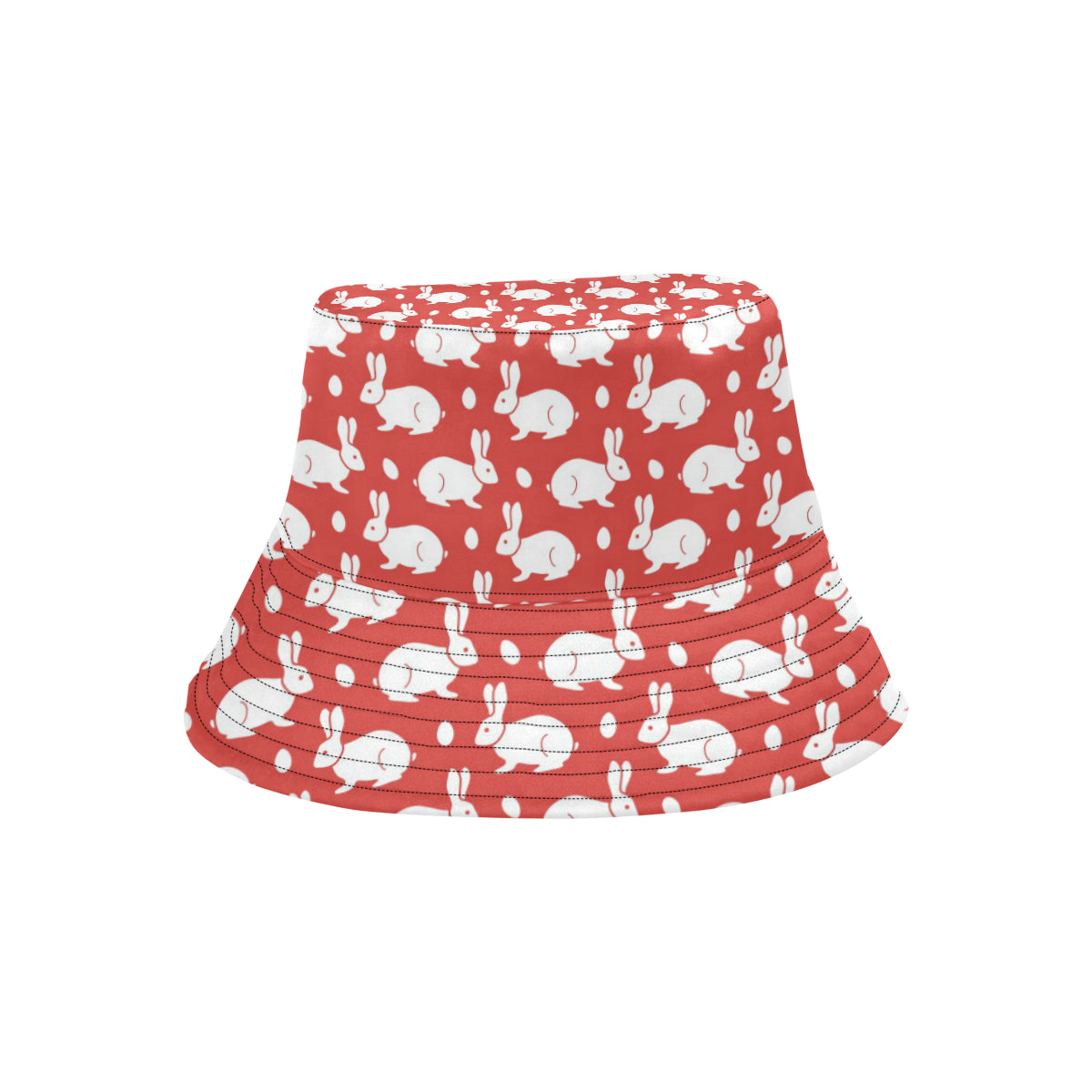 Rabbit Pattern Print Design RB017 Unisex Bucket Hat