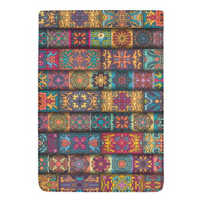 Mandala Style Design Print Women's Trifold Wallet