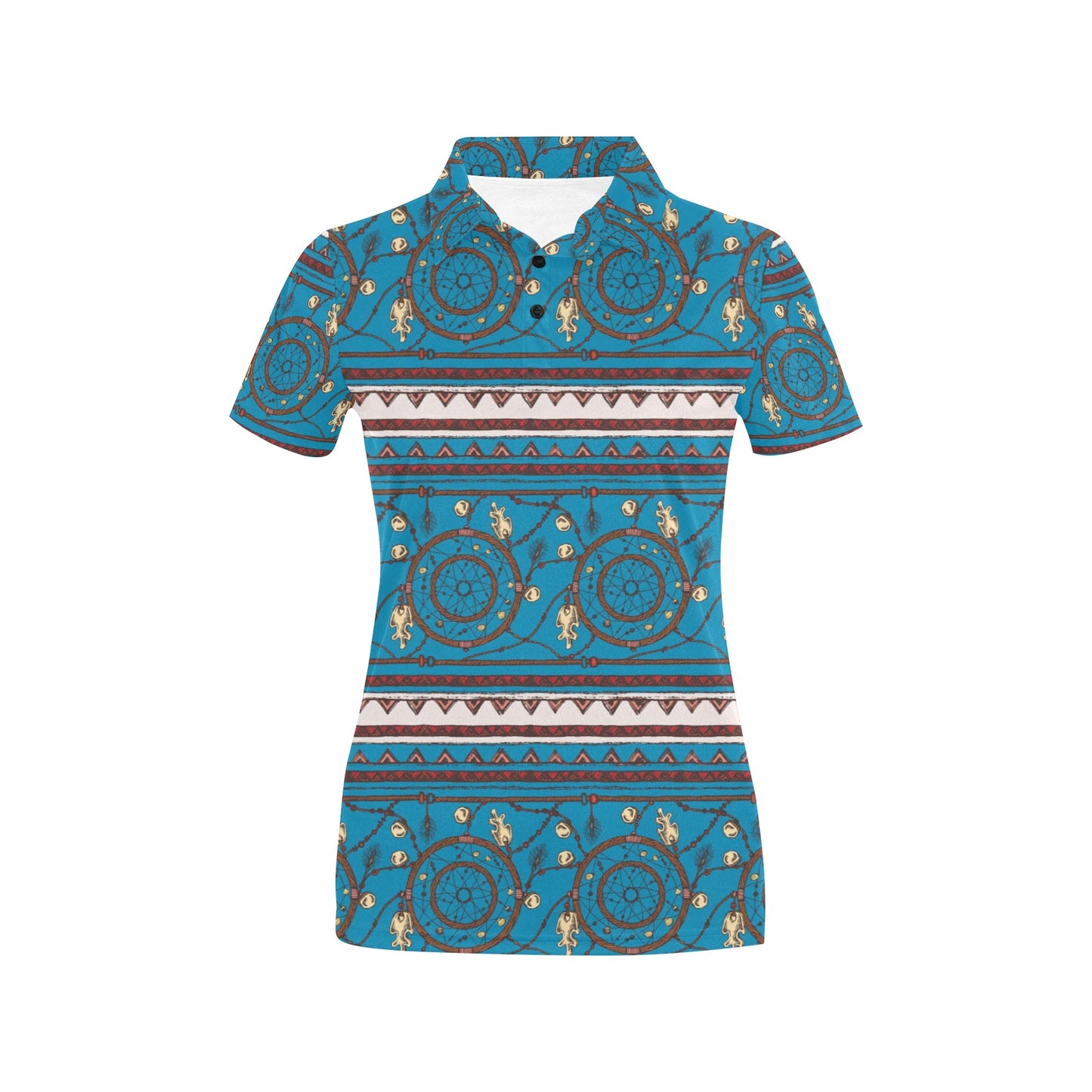 Dream catcher aztec Women's Polo Shirt