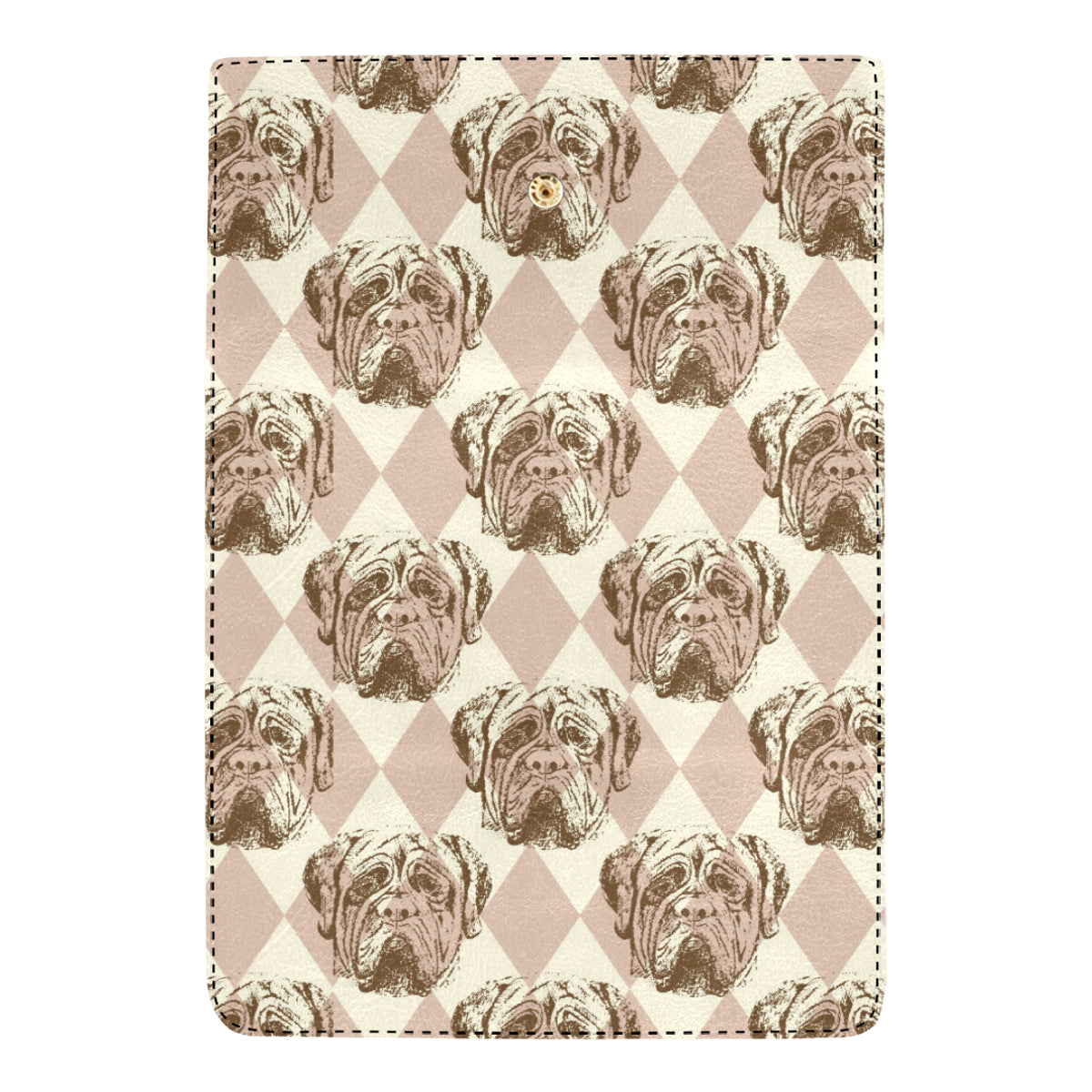 Mastiffs Pattern Print Design 01 Women's Trifold Wallet
