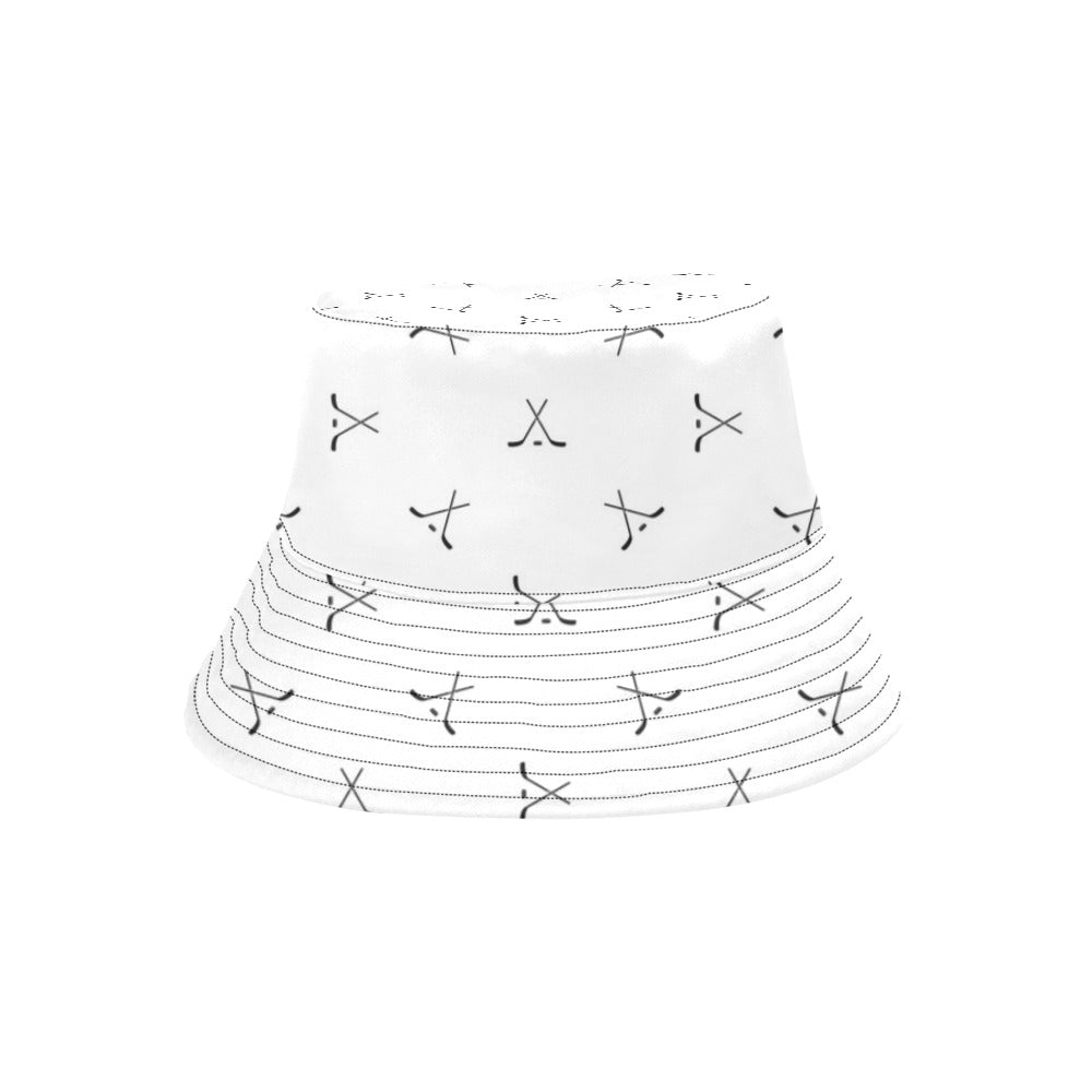 Hockey Print Design LKS304 Unisex Bucket Hat