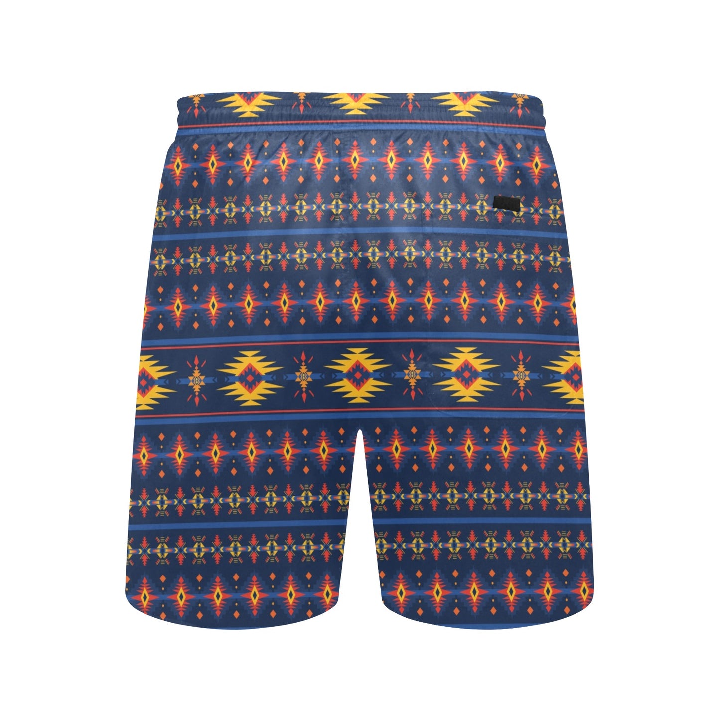 Southwest Pattern Print Design LKS306 Men's Swim Trunks Beach Shorts