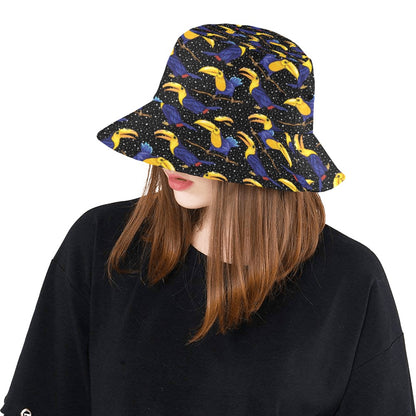Toucan Print Design LKS307 Unisex Bucket Hat