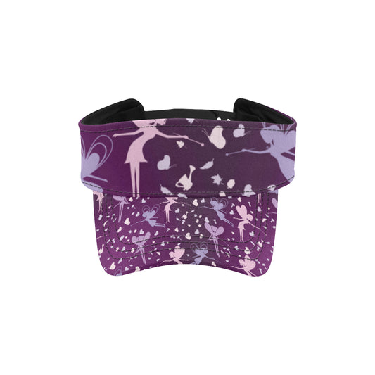 Fairy Pink Print Pattern Unisex Sun Visor