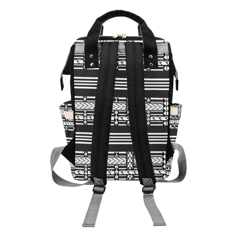 Samoan Tattoo Print Design LKS304 Diaper Bag Backpack