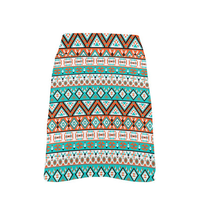 Navajo Style Print Pattern 17" Golf & Pickleball Skort with Pockets