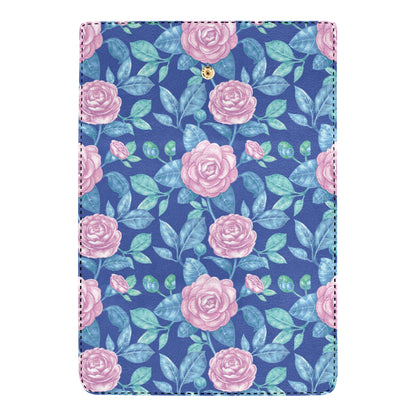 Camellia Pattern Print Design CM05 Women's Trifold Wallet