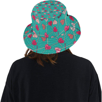 Lollipop Pattern Print Design LL01 Unisex Bucket Hat