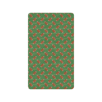 American Football on Field Themed Rubber Doormat
