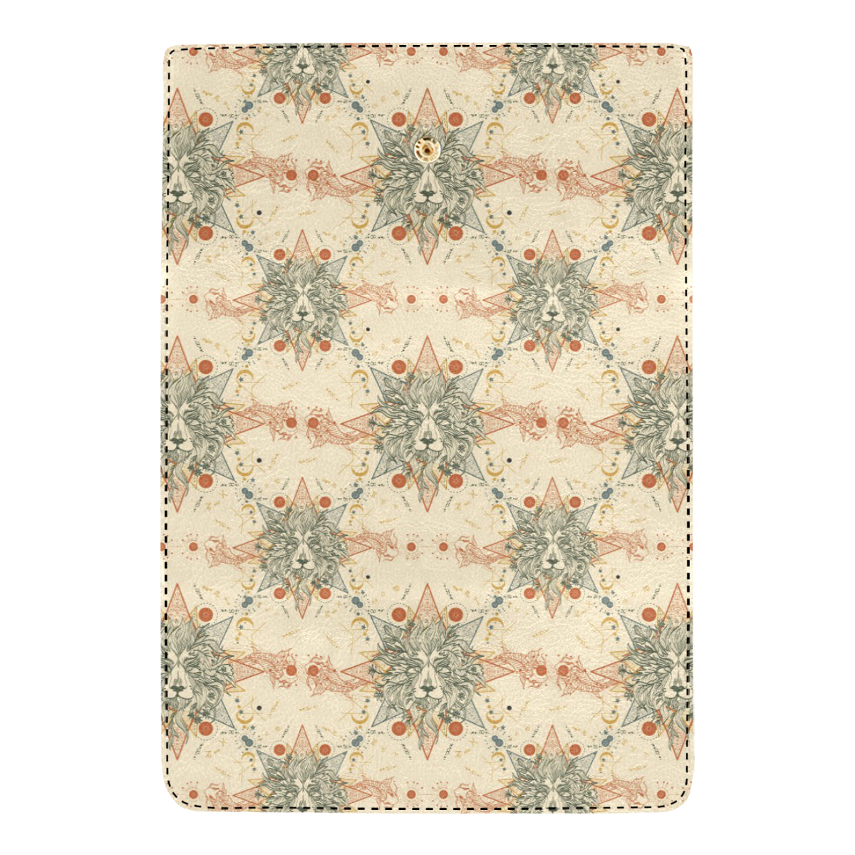 Leo Pattern Print Design 02 Women's Trifold Wallet
