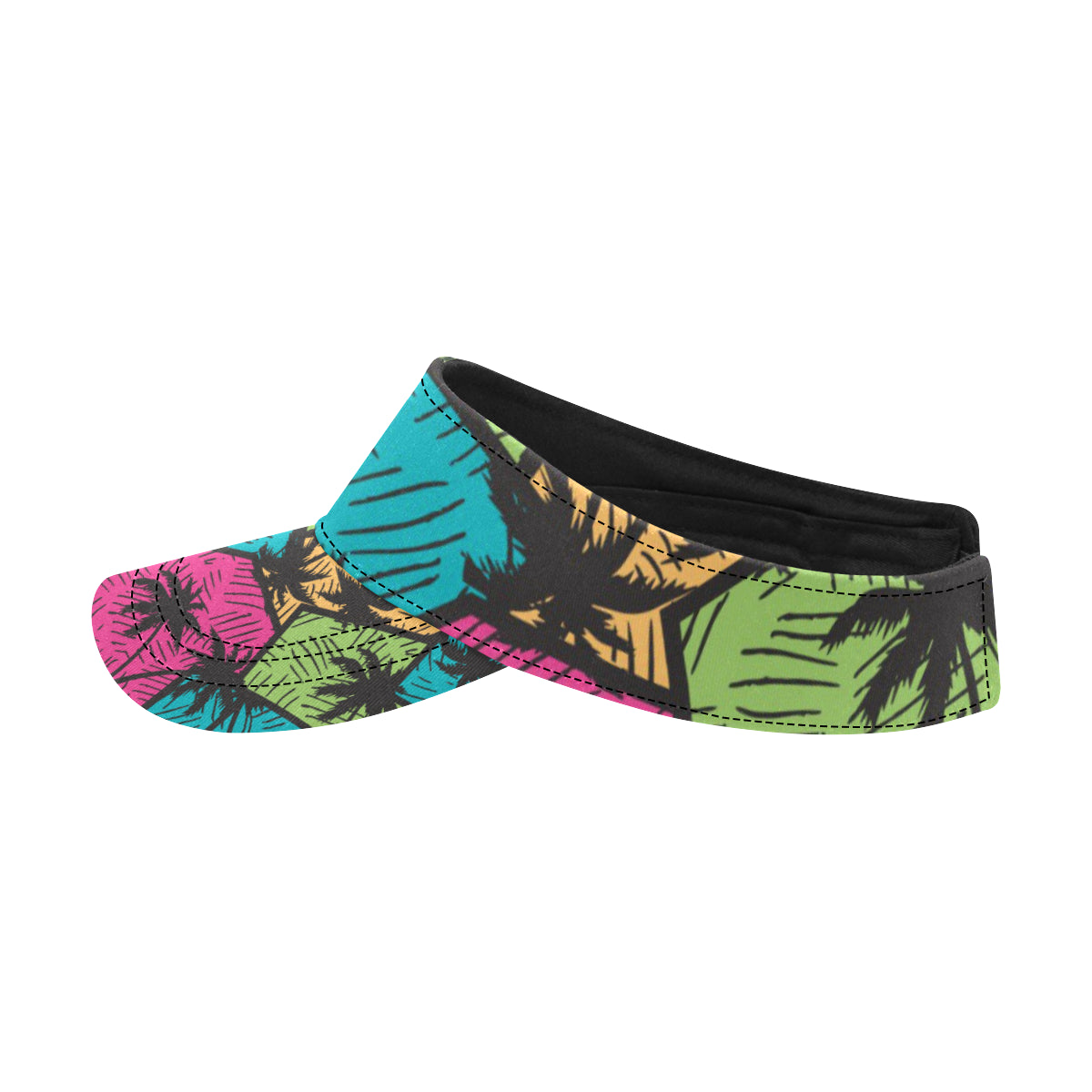 Palm Tree Pattern Print Design PT09 Unisex Sun Visor