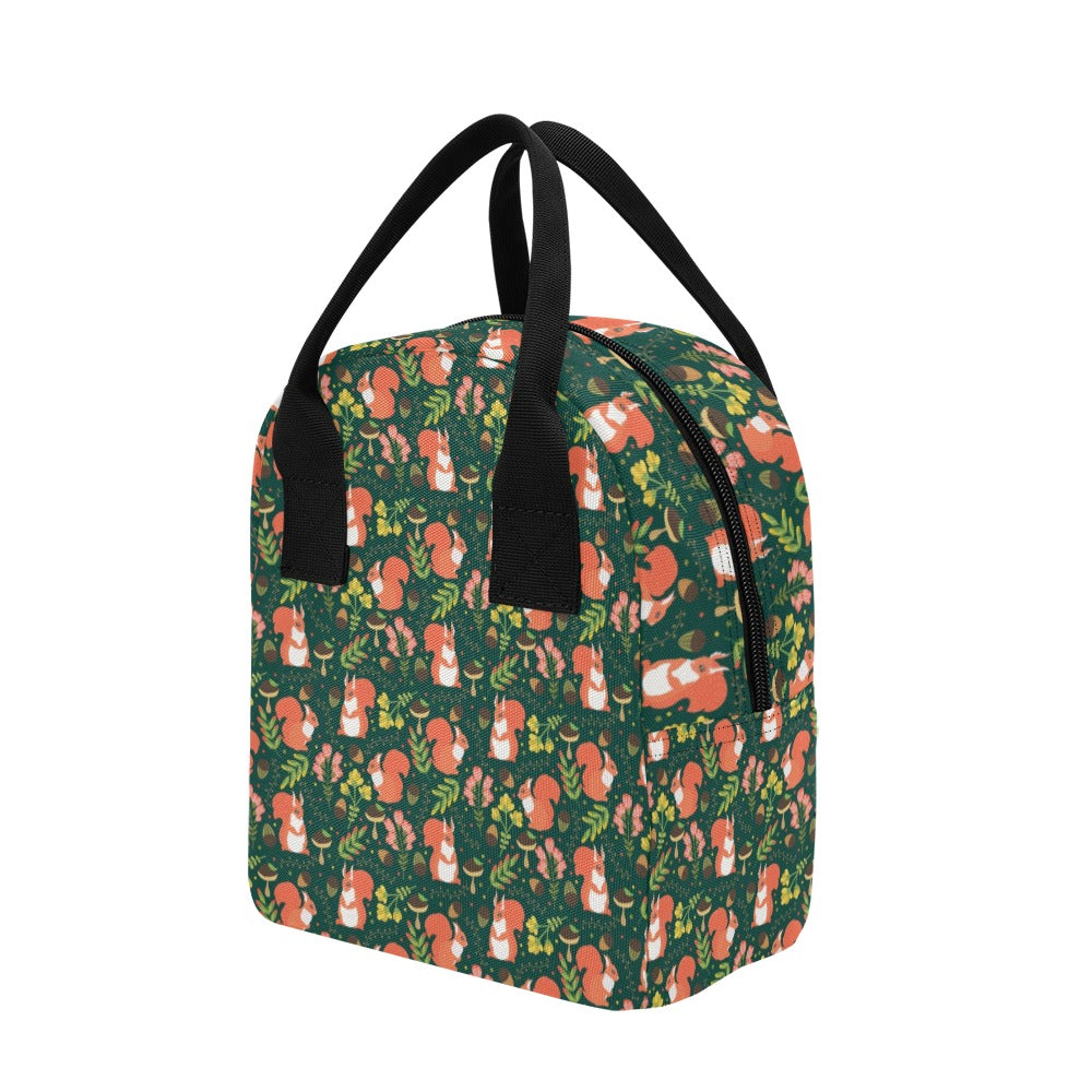 Squirrel Print Design LKS302 Insulated Lunch Bag