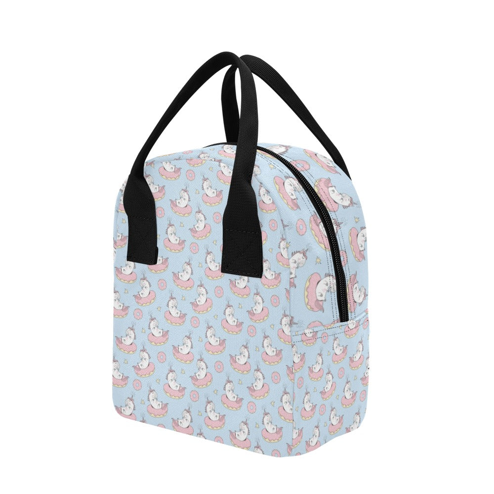 Unicorn Print Design LKS303 Insulated Lunch Bag