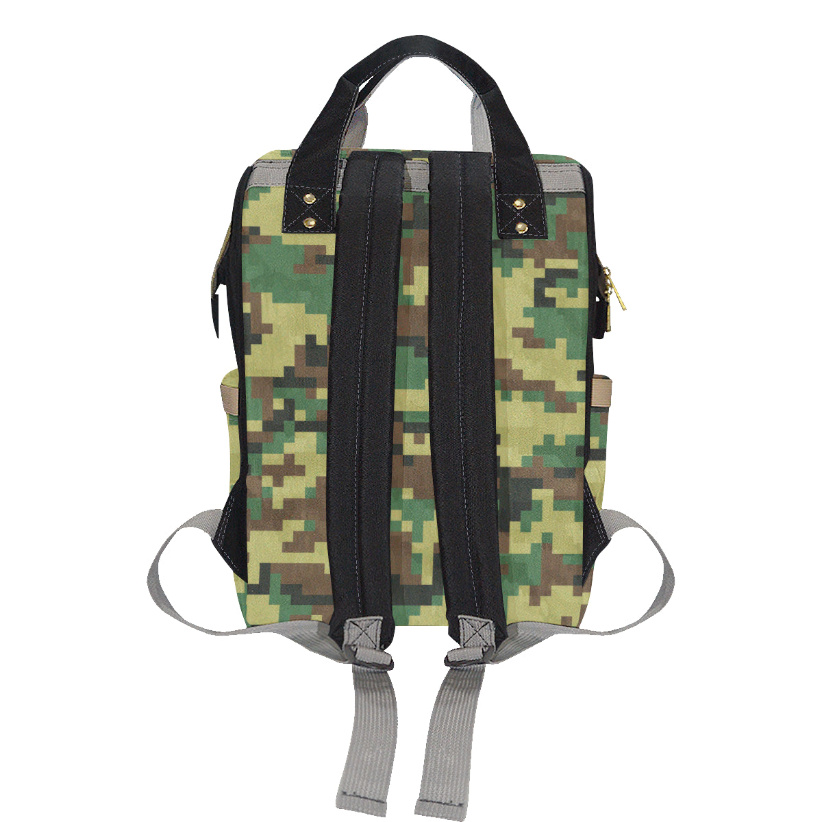 ACU Army Digital Pattern Print Design 02 Diaper Bag Backpack