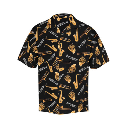 Saxophone Print Design LKS403 Men's Men's Hawaiian Shirt