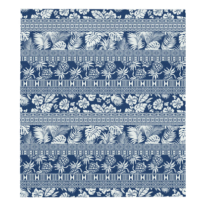 Hawaiian Themed Pattern Print Design H020 Premium Quilt