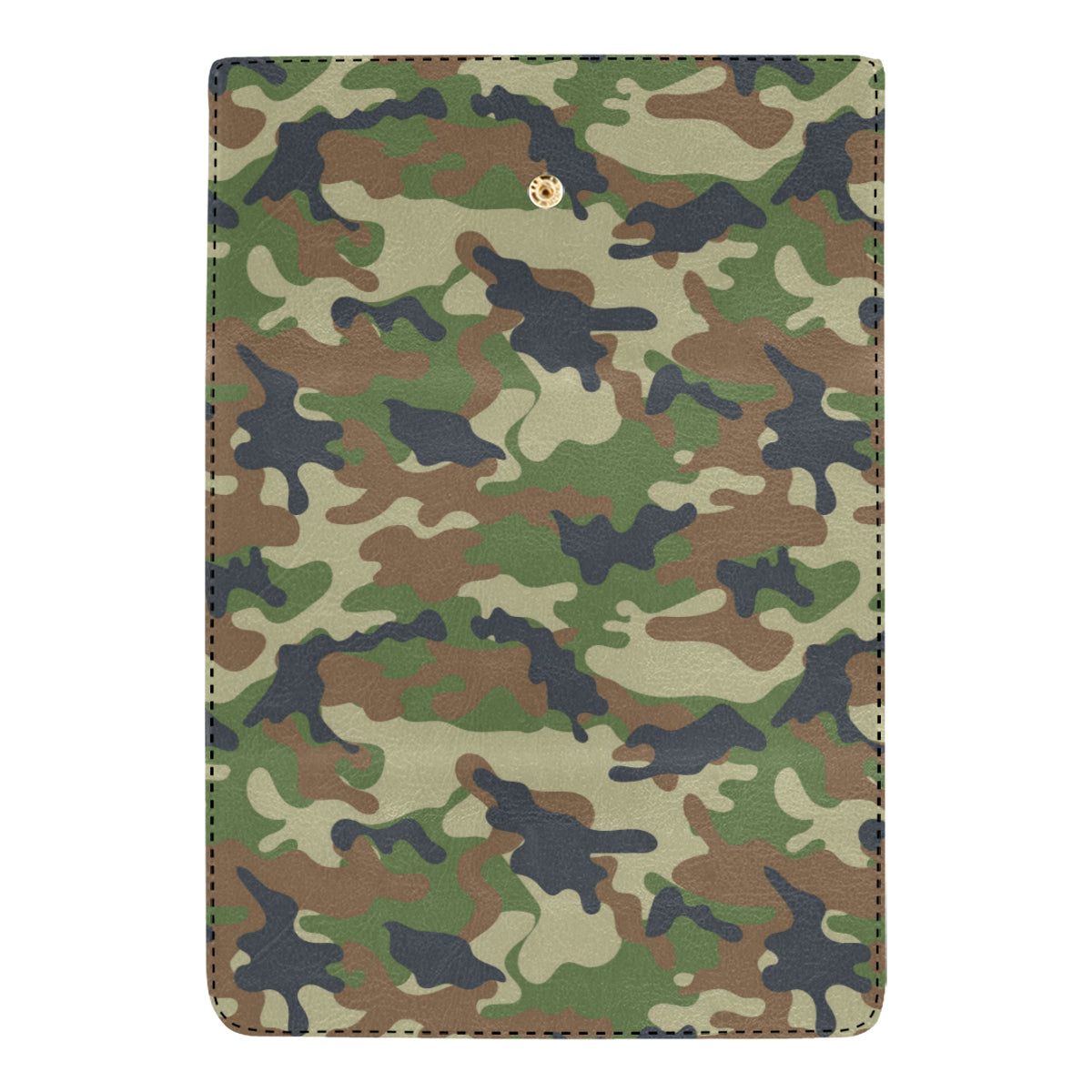 Army Camouflage Pattern Print Design 01 Women's Trifold Wallet