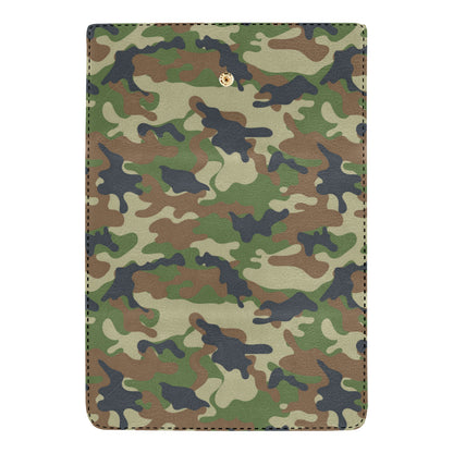 Army Camouflage Pattern Print Design 01 Women's Trifold Wallet