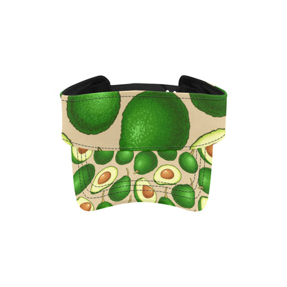 Avocado Pattern Print Design AC010 Unisex Sun Visor