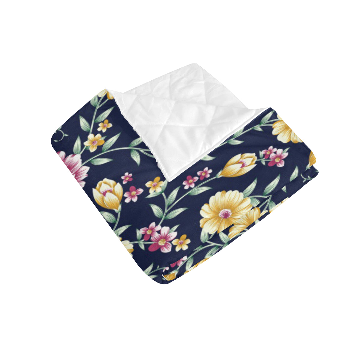 Gerberas Pattern Print Design GB03 Premium Quilt