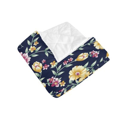 Gerberas Pattern Print Design GB03 Premium Quilt