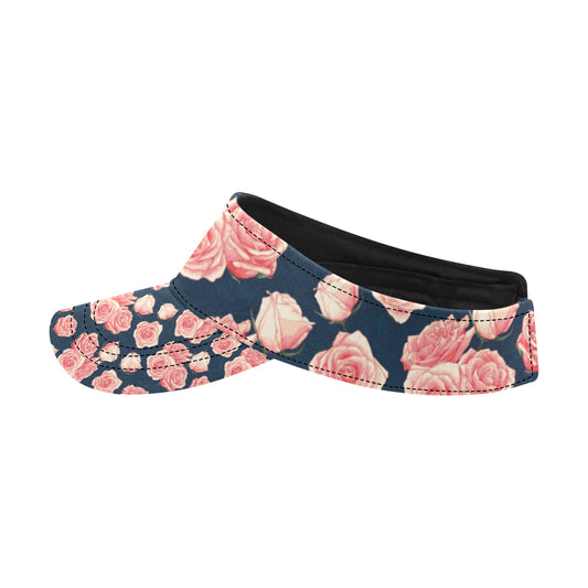 Rose Pattern Print Design A03 Unisex Sun Visor