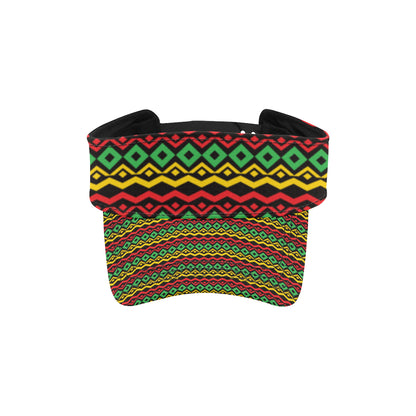 Rasta Reggae Color Themed Unisex Sun Visor