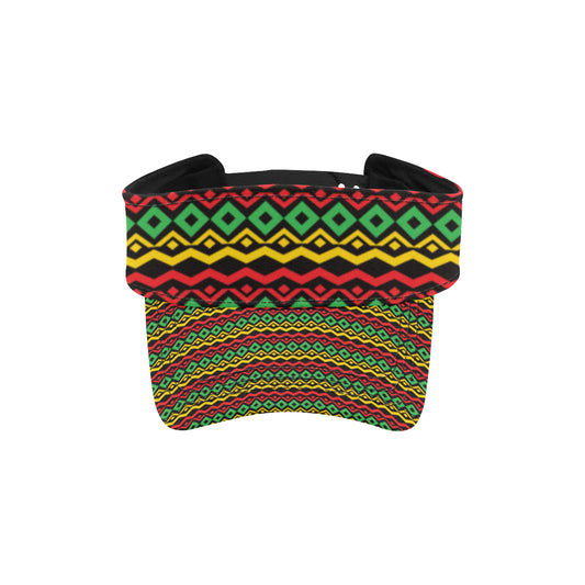 Rasta Reggae Color Themed Unisex Sun Visor