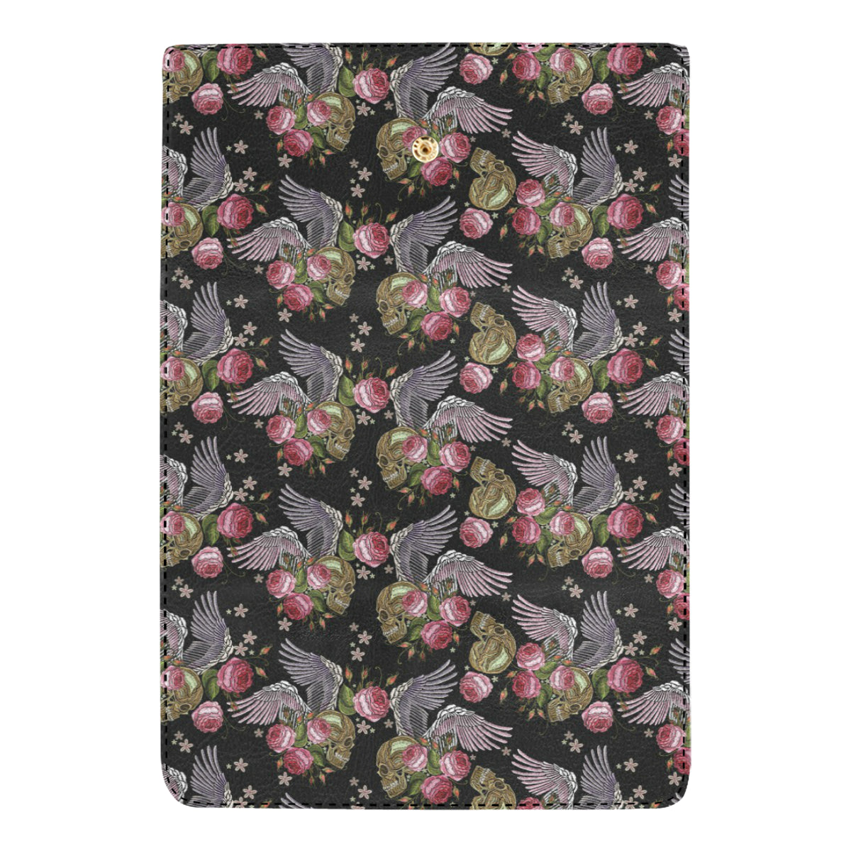 Angel Wings Pattern Print Design 06 Women's Trifold Wallet