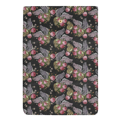 Angel Wings Pattern Print Design 06 Women's Trifold Wallet