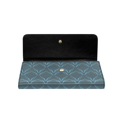 Angel Wings Pattern Print Design 04 Women's Trifold Wallet