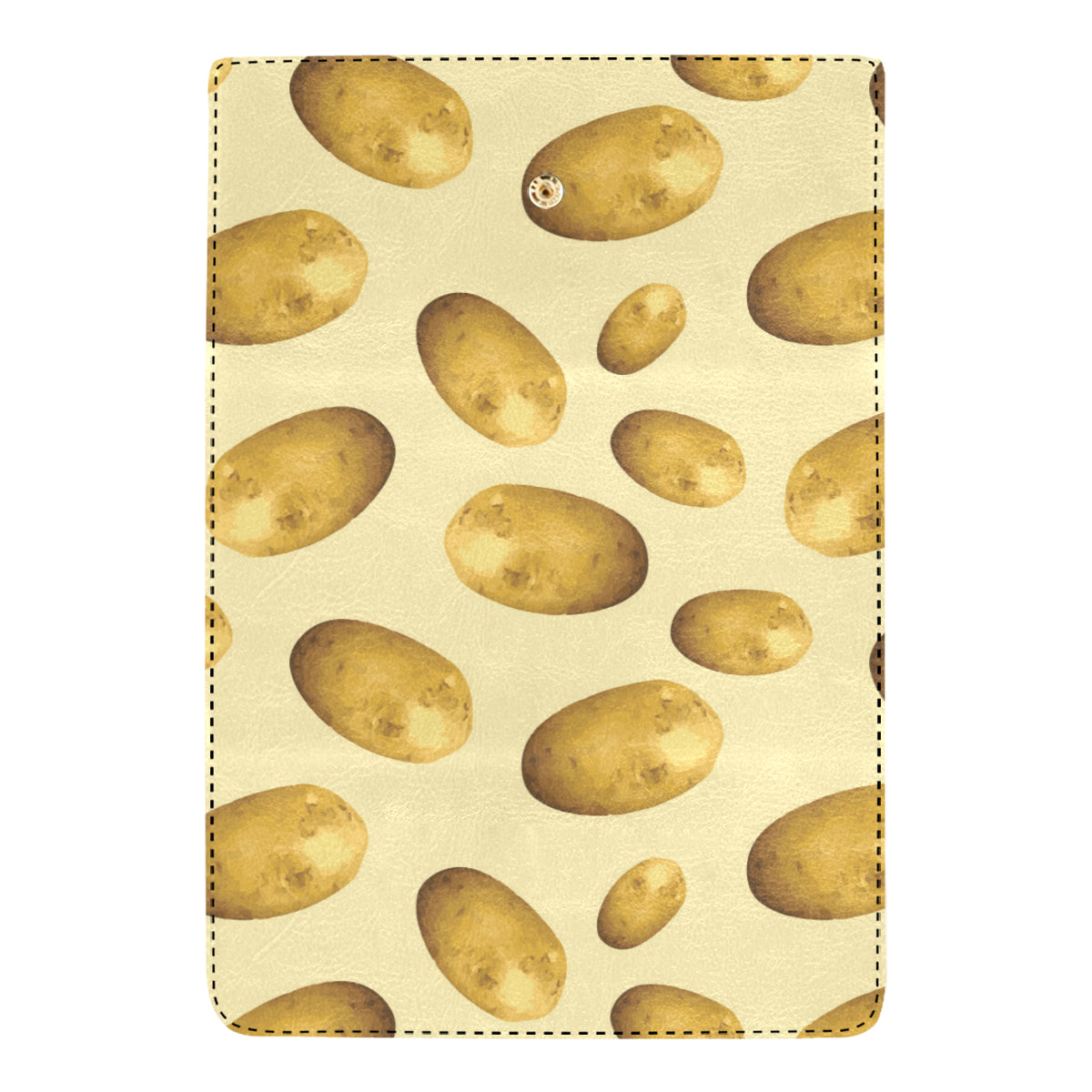 Potato Pattern Print Design A01 Women's Trifold Wallet