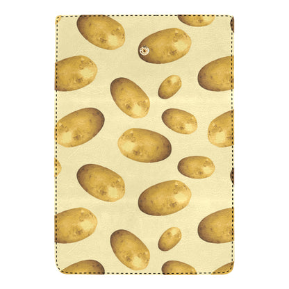 Potato Pattern Print Design A01 Women's Trifold Wallet