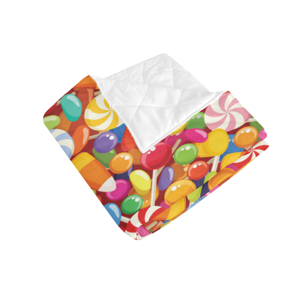 Candy Pattern Print Design 02 Premium Quilt