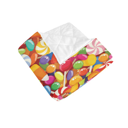 Candy Pattern Print Design 02 Premium Quilt
