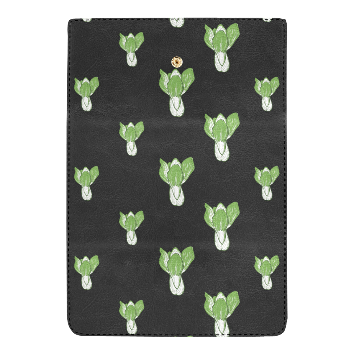 Kale Pattern Print Design 02 Women's Trifold Wallet
