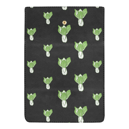 Kale Pattern Print Design 02 Women's Trifold Wallet