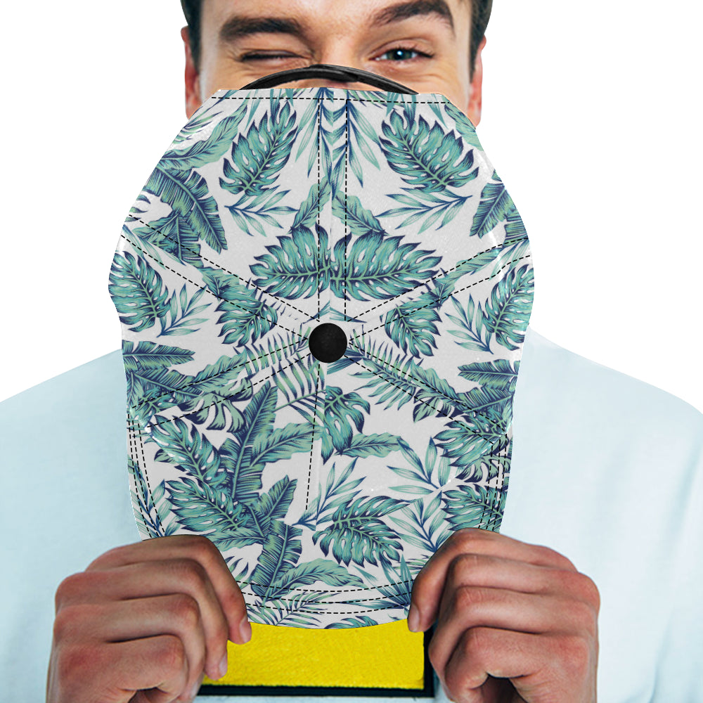 Pattern Tropical Palm Leaves Snapback Cap